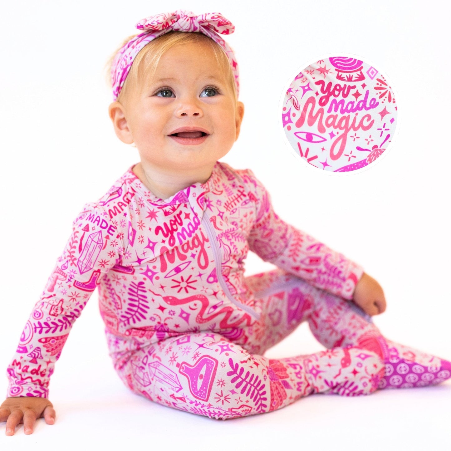 The Second-Skin Footie | Mystic Mama (Pink)