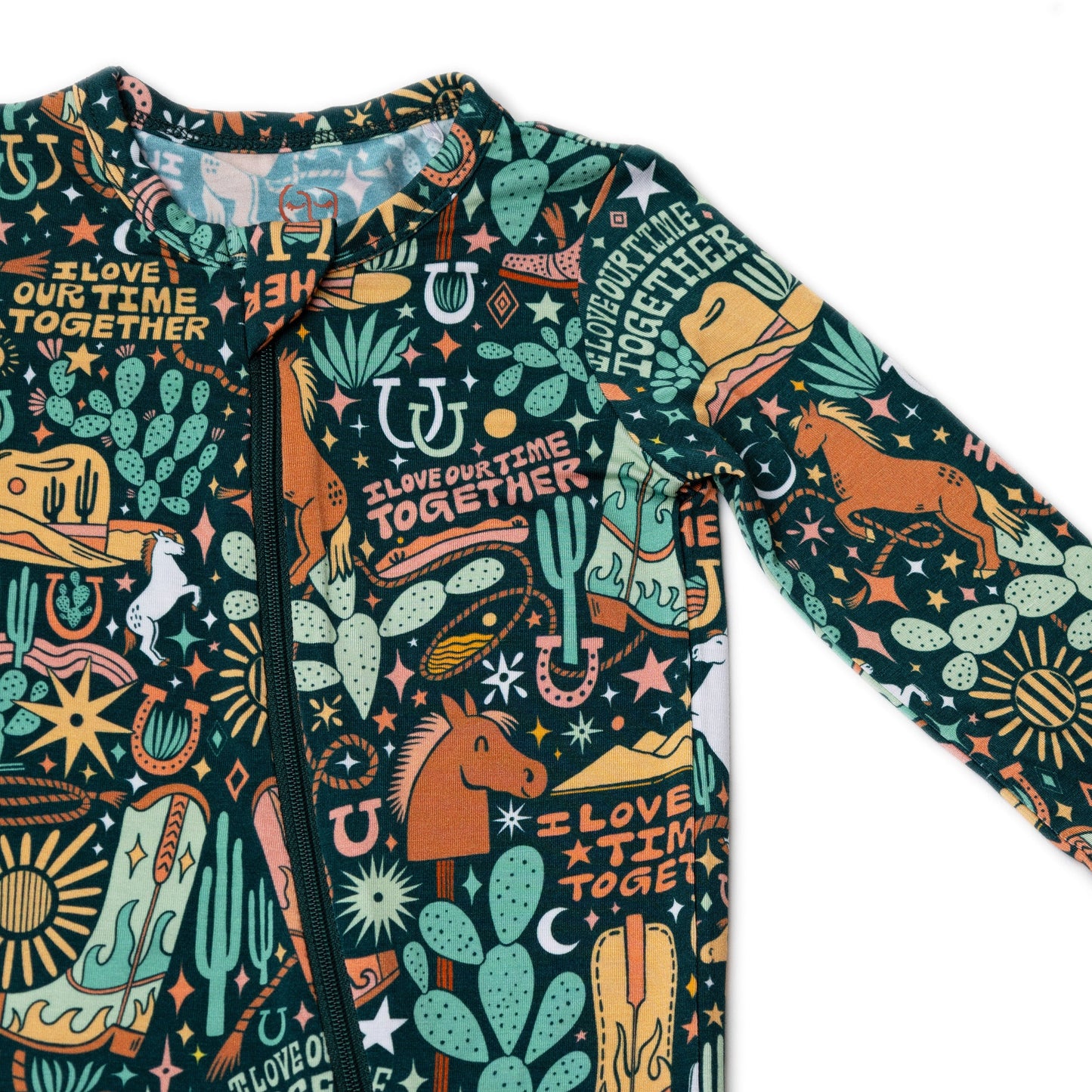 The Second-Skin Footless Romper | Wild West
