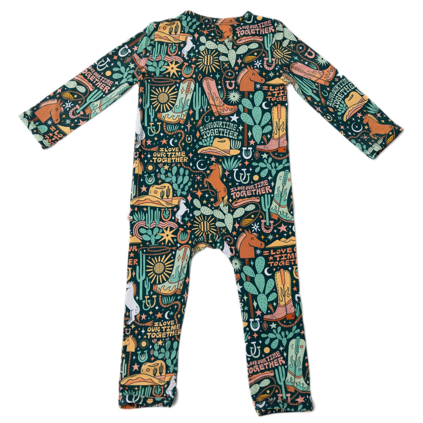 The Second-Skin Footless Romper | Wild West