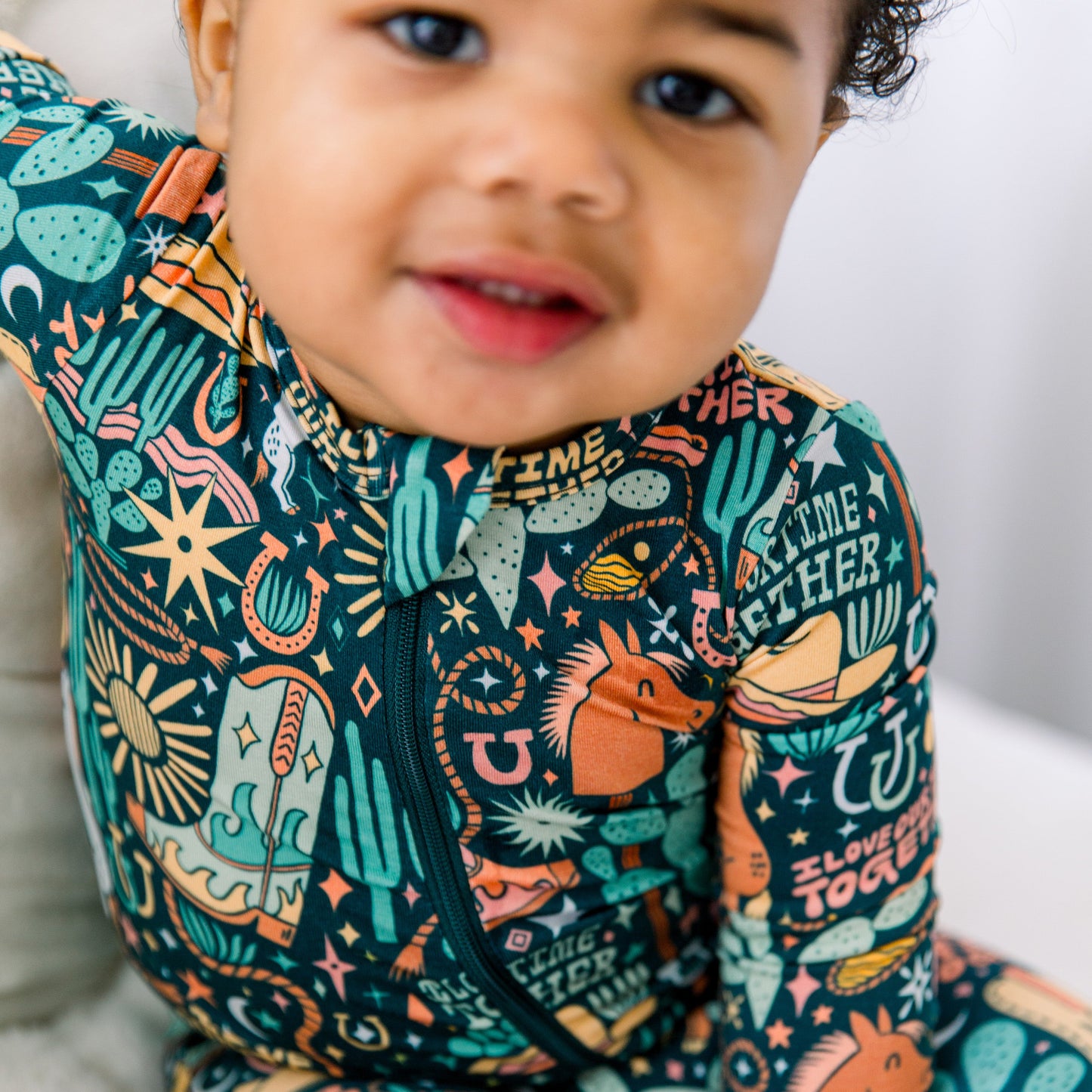 The Second-Skin Footless Romper | Wild West